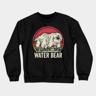 Water Bear Funny Tardigrade Crewneck Sweatshirt